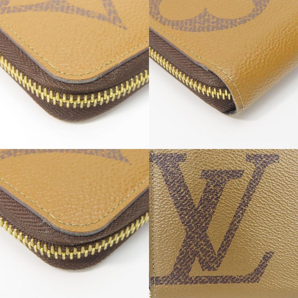 Used LOUIS VUITTON Purse Zippy wallet M69353 Brown Everyday use