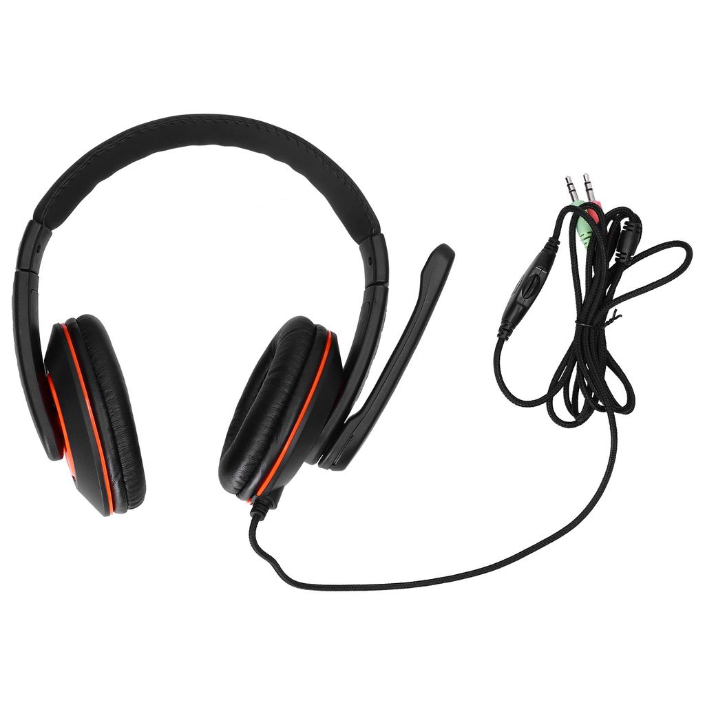Gaming Headset Noise Cancelling Over Ear Gaming Headphones with Microphone for PC