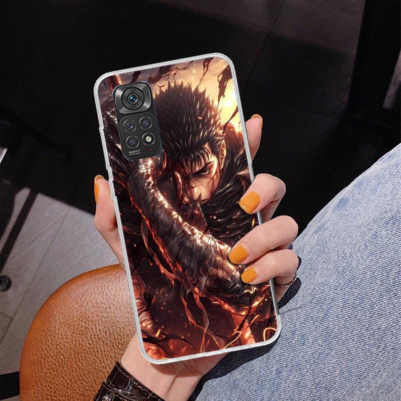 G-Guts B-Berserks Anime Phnoe Case for Phnoe Case for Xiaomi Redmi Note 15 14 14S 13 Pro Plus 12 12S 11S 11E 10S 10 11T 5G Uniqu