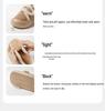 Women's 2025 Indoor/Outdoor Plush Winter Slippers: Thick-Soled, Warm Cotton, Closed-Heel.