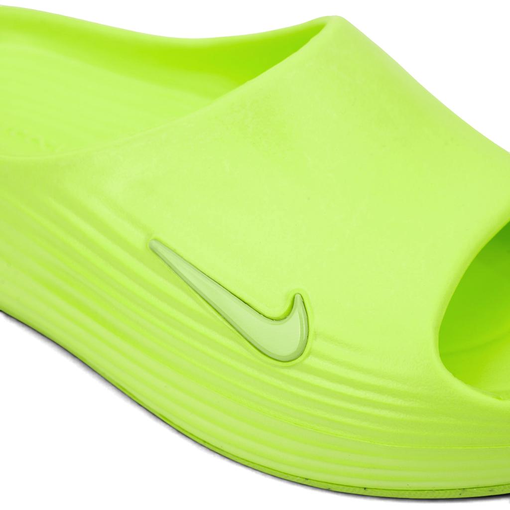 Nike ReactX Rejuven8 Slide Volt Ice Herren Sandalen Grün HV4479-701