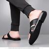 Men's Flat Slippers New Outdoor Breathable Casual Soft Sole Beach Shoes Lightweight Comfort Fashion Non Slip Male Sandals