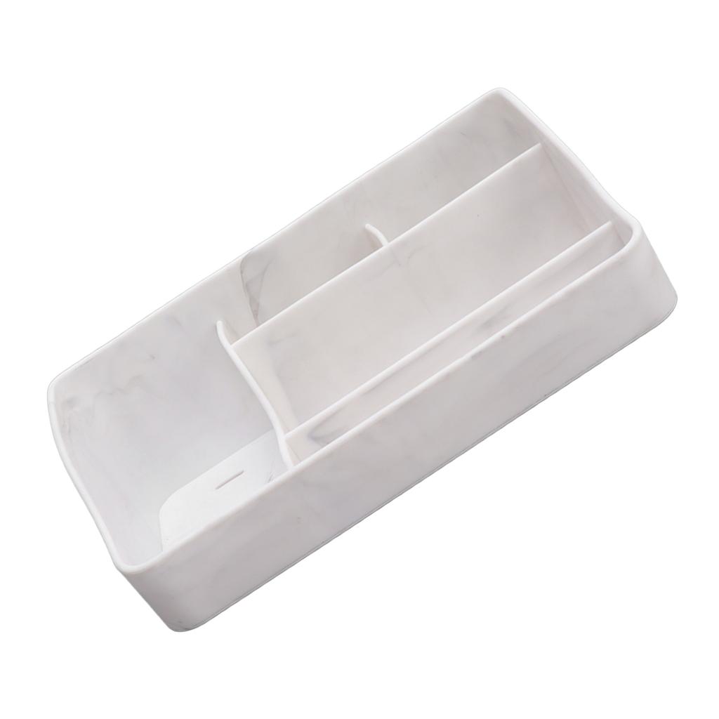 5 Grid Makeup Organizer Silicone Cosmetic Storage Box Makeup Desk Organizer for Cosmetics Skincare