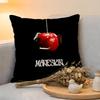 Cushion Cover  Linen  SkinFriendly Soft Decorative Case For Sofa Home Decor Hot Rock Band MManeskinS Pillow cover
