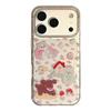 Floral Puppy Phone Case for iPhone 16, iPhone 17, and iPhone 17 Pro Max