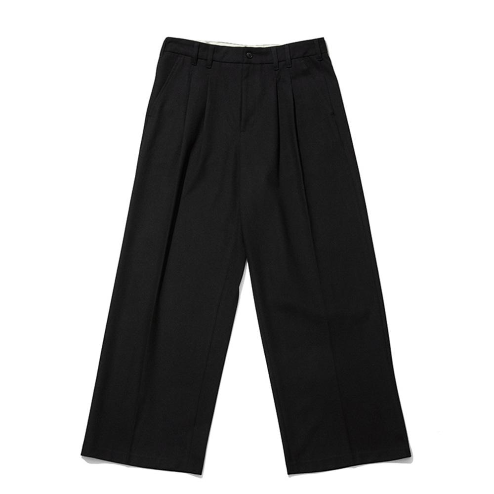 OGARP Two Tuck Wide Pants Black