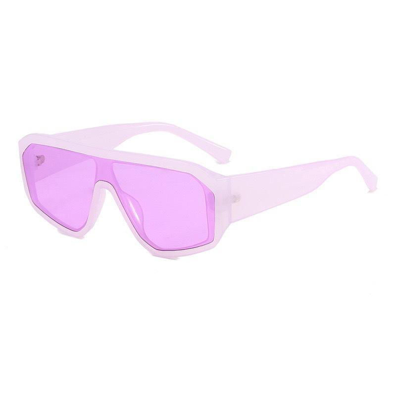Large Frame Sunglasses Men'S And Women'S Integrated Lenses Y2K Goggles Party Future Technology Glasses