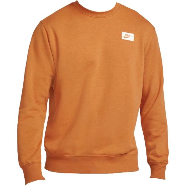Nike NSW Club Crew Warm Core Sweatshirt Orange Men s DO2972-213 L