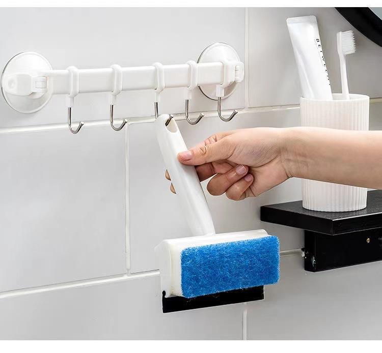 1PC 2in1 Glass Window Wiper Soap Multifunctional Cleaning Brush Cleaner Squeegee Mirror Bathroom Wall Cleaning Brush Tools for Home