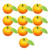 Plastic Foam Simulation Orange Fake Artificial Fruit Fake Orange