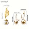 KEMORELA 1/2PCS Home Decoration Luxury Statues Simple Style Holiday Decorations TV Cabinet Wine Cabinet Office Desk Accessories