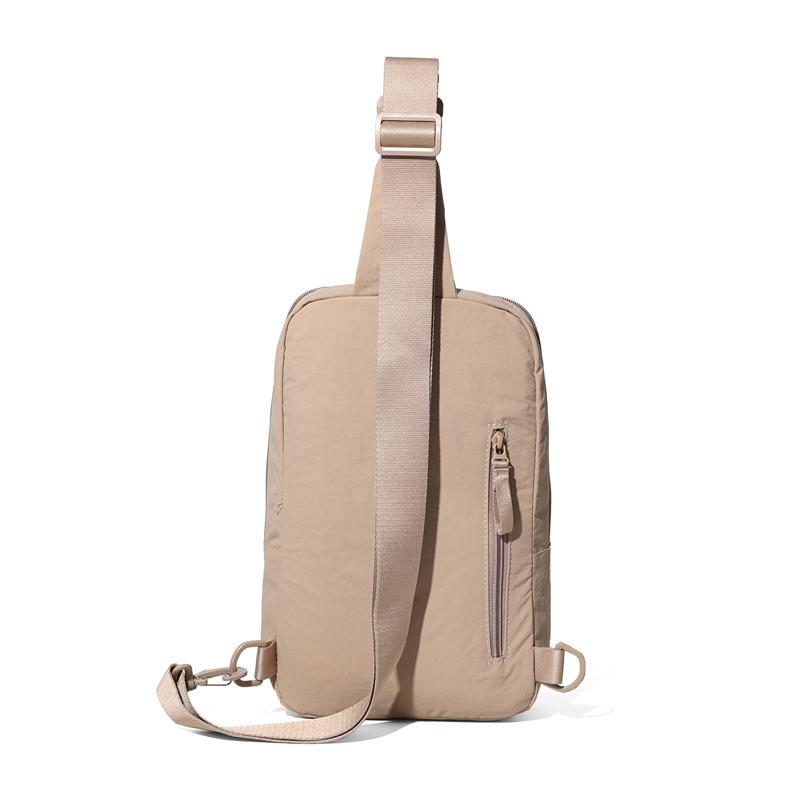 Travel Crossbody Bag Women's Chest Bag Solid Color Shoulder Bag