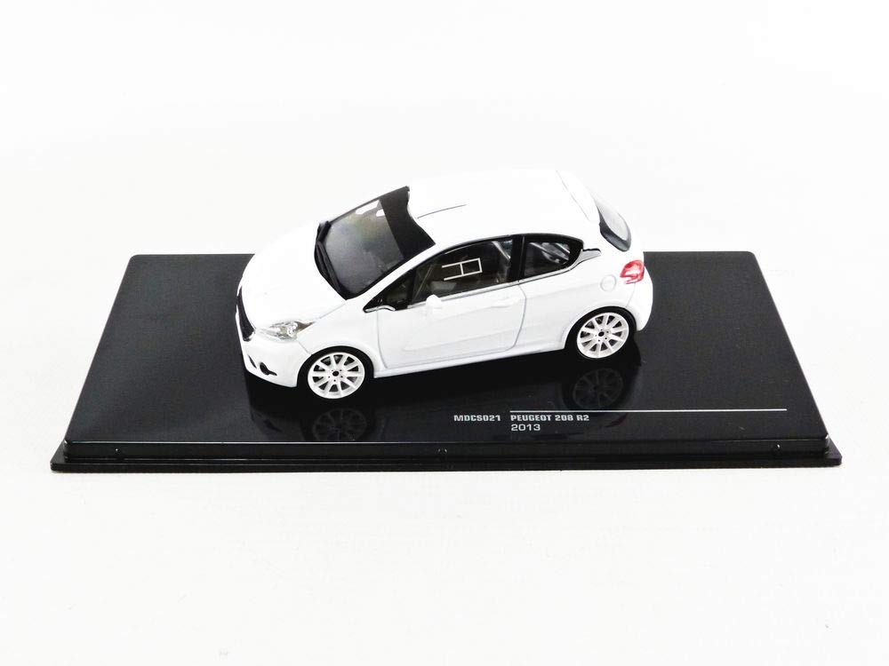 

ixo Peugeot 208 R2 2013 White with spare wheel and tire set білий