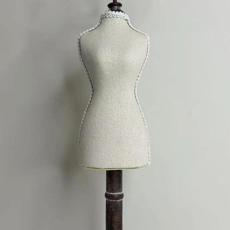 Velvets Covered Wood Jewelry Display Stand with Elegant Design Suitable for Secure Necklace and Bracelet Exhibition