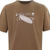 Converse Logo T-Shirt Asia Sizing 'Brown' Men's 10024870-A03