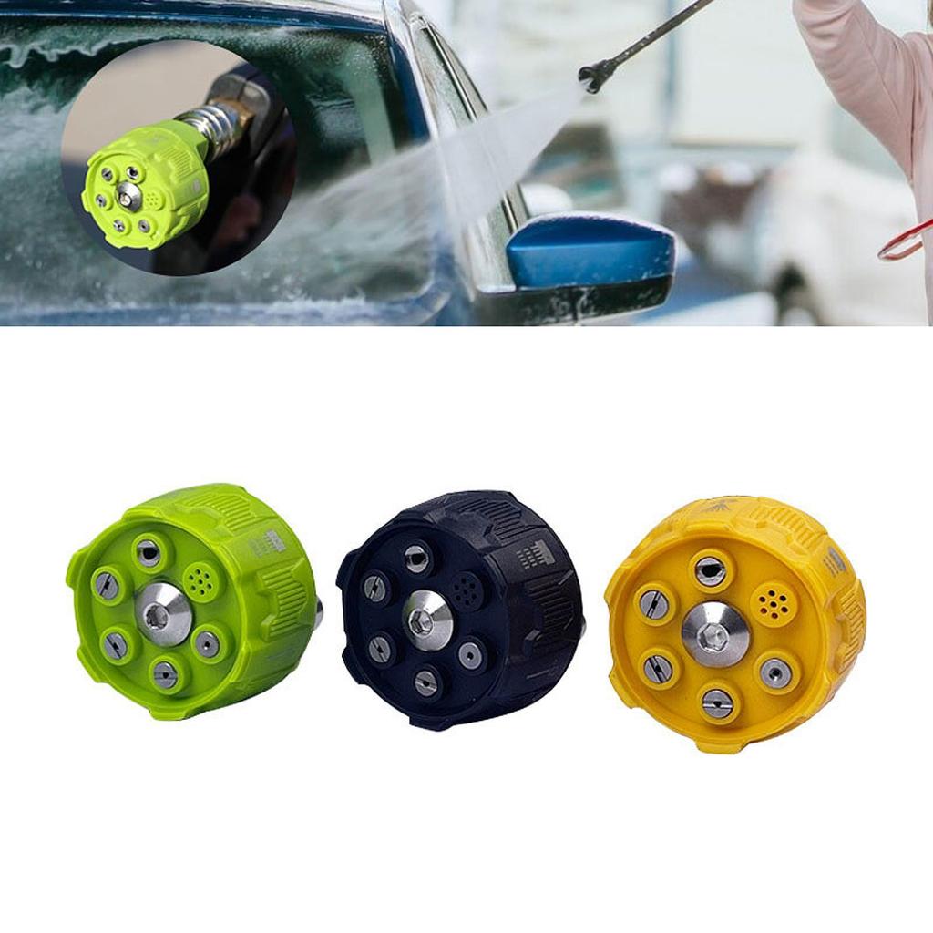 6 In 1 Pressure Washer Nozzle Replacement Multi Angle 1/4 Inch Quick Connect