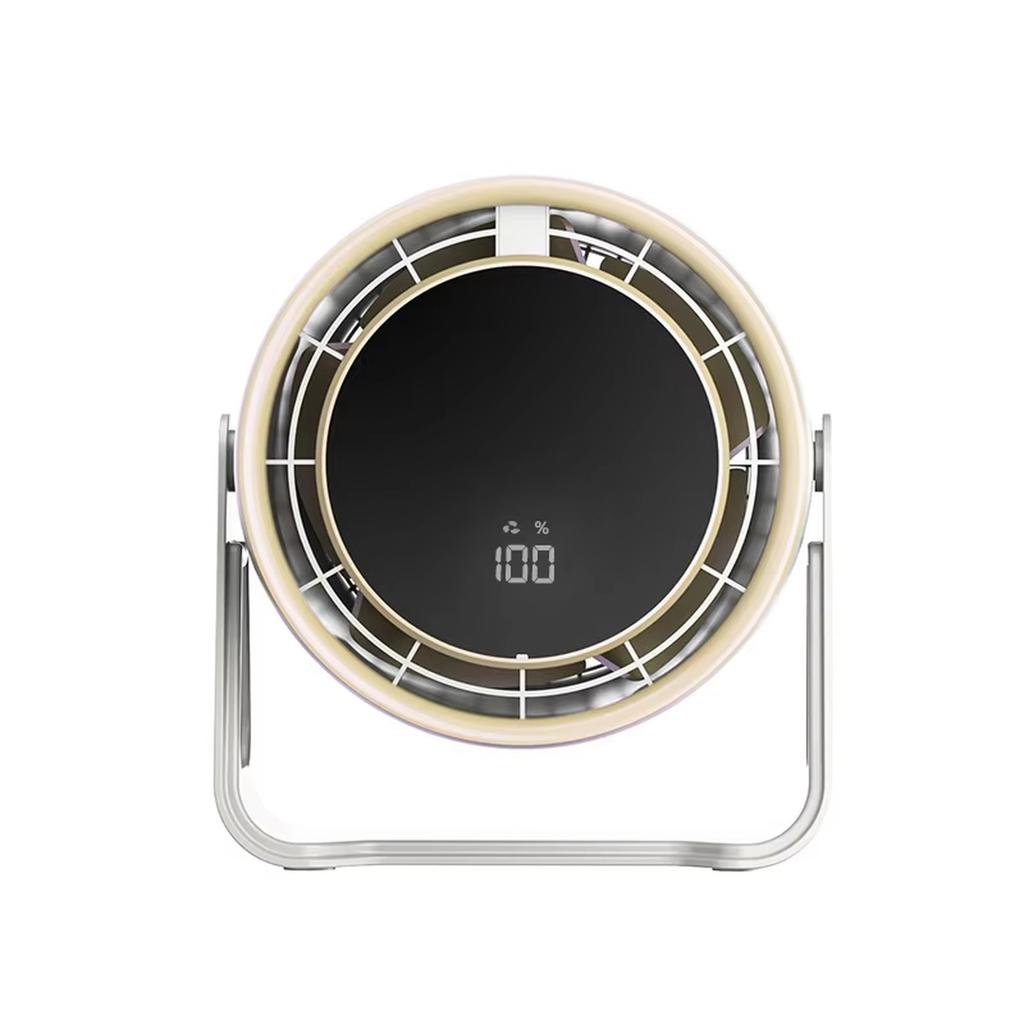 100,Speed Circulation Fan , USB Rechargeable Wall,Mounted Desktop Outdoor Fan