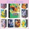 Album de colecție colorat și impermeabil pentru cărți de tranzacționare Pokémon, cu capacitate mare