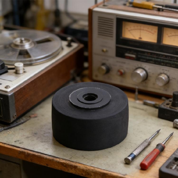 Noise Reduction Soft Rubber Wheel Pressure Roller Pinch Roller For Recording Equipment Improved Sound and Sound Quality