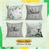 Eucalyptus Blessings Pillowcase Printed Polyester 40/45/50Cm Throw Pillowcover Decorative Sofa Cushion Pillowslip Home Decor