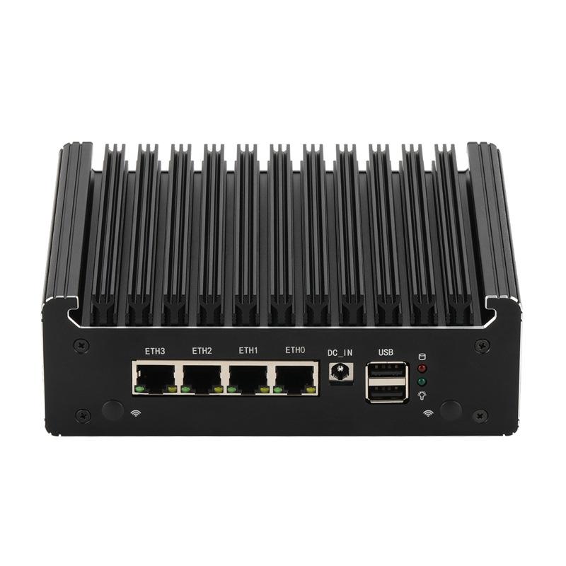 KangNaiXin N6000/N6005 Industrial Soft Router Mini PC with 4x I226 2.5G Network Cards