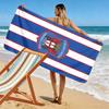 Carlisle United Print Strandtuch, Großes Weiches Schnelltrocknendes Handtuch für Strand Camping Schwimmen