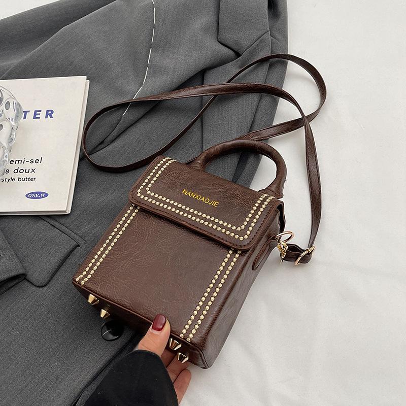 

Премиум Текстура Вертикальная Сумка Для Мобильного Телефона Женская Модная Сумка-мессенджер Женская Сумка Нишевого Дизайна Для Женщин