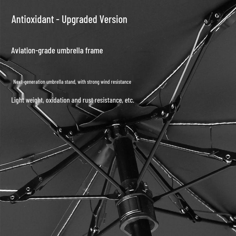 Compact UV Protection Mini Umbrella: Sun and Rain Shield for Students