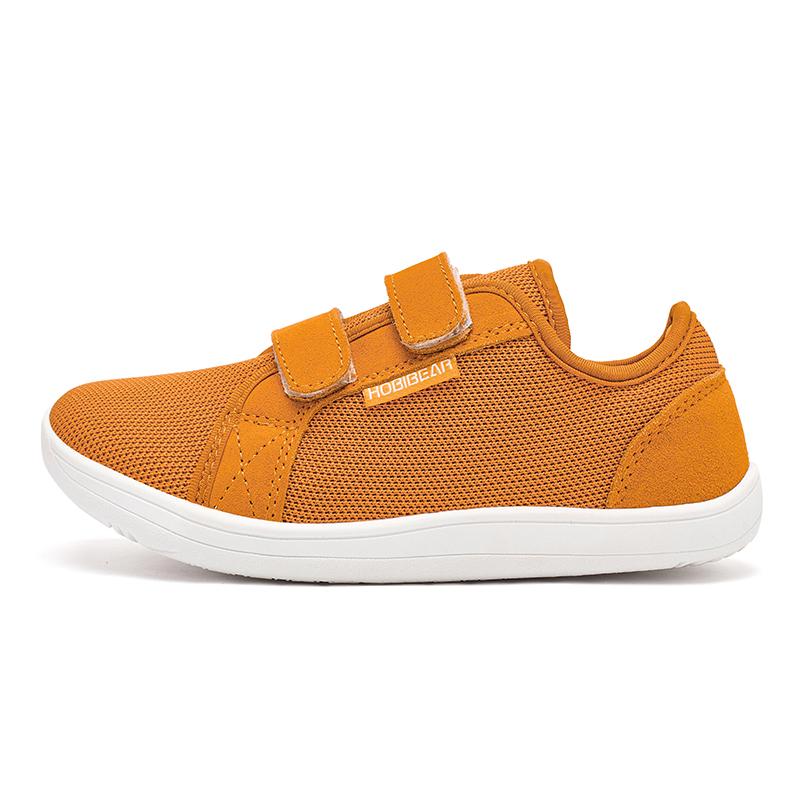 HOBIBEAR Boys Girls Barefoot Shoes Hook Loop Wide Toe Sneakers Mesh Lightweight Breathable Shoes(Toddler/Little/Big Kid)