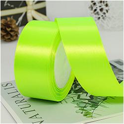 100% Polyester Single Face Satin Ribbon Roll 38 mm 1.5 Inch Custom Printed for Decoration and Wrapping