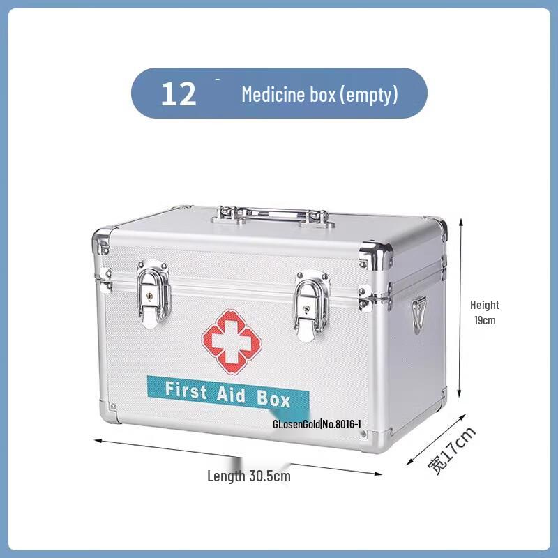 Wall-Mounted Family First Aid Kit