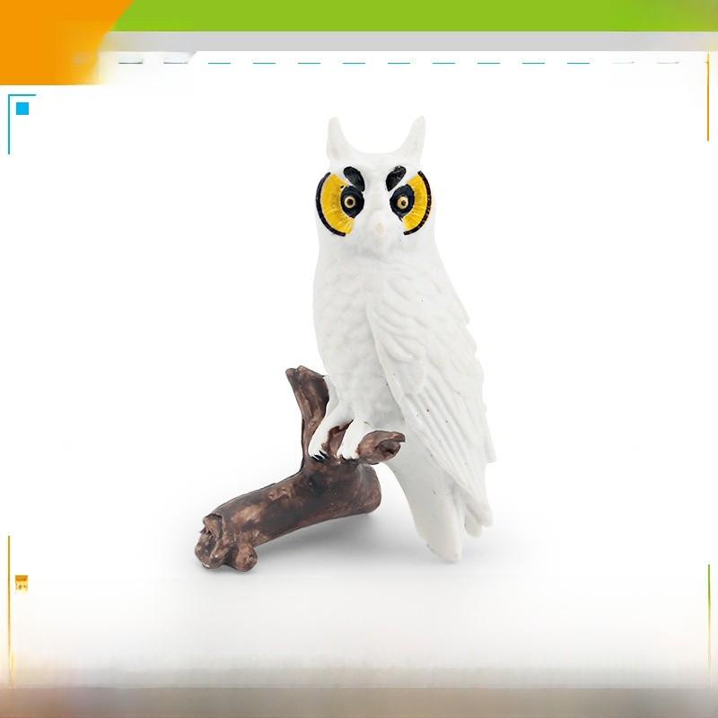 Realistic Bird Models Pvc Garden Decor Collection With Magpie Parrots And Owl Animal Figurines For Landscaping And Home Decoration