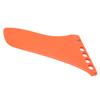 Surfboard Single Fin PVC Surf Tail Fin Special Shaped Balanced Rudder Orange for Water Sports