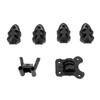 RC FPV Quadcopter Motor Base Camera Antenna Mounting Base Kit For 5‑10in Quadcopter Drone Frame 3D Printed Black