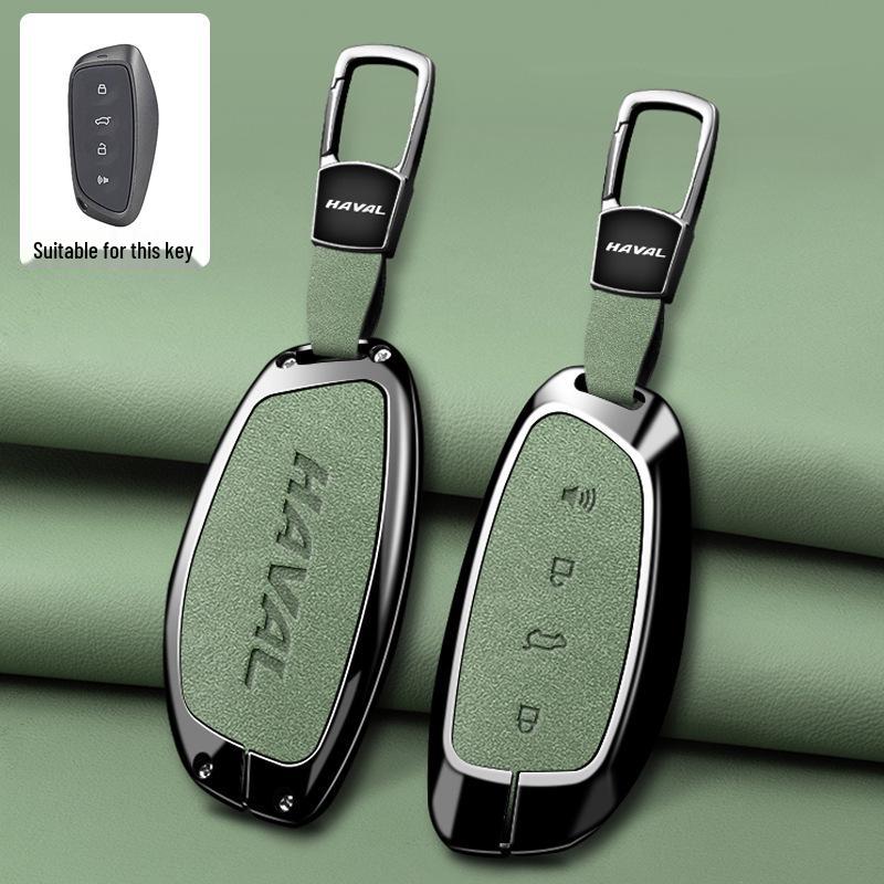 

Haval Series Ultra-Fiber Leather Key Cover with Metal Buckle