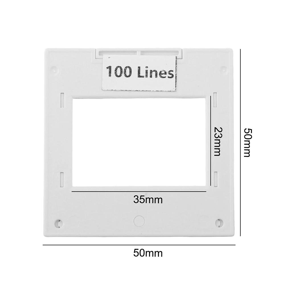 

Transmission Diffraction Grating Line Spectrometer 50/100/300/600 Lines Optical Tools 2mm Transmission Grating Spectrophotometer