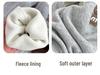 Baby-Sweathose mit Fleecefutter und offener Schritt: Verdickte, warme Herbst-/Winterkleidung für Jungen und Mädchen