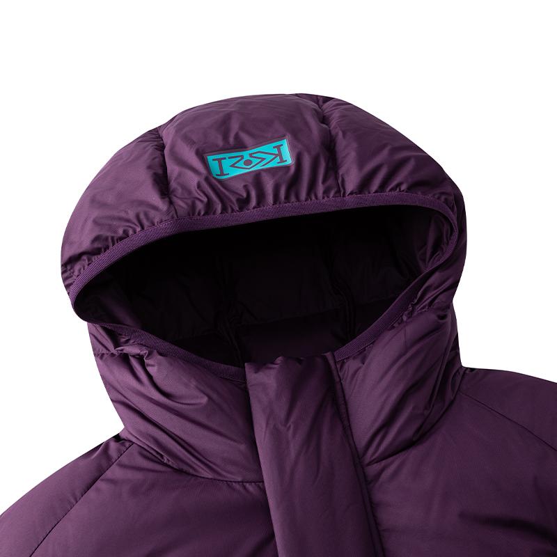 Anta Giacca Piumino Corta con Cappuccio Serie Kyrie Basketball Giubbotti Unisex Viola 972541903-2