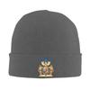 Coat of arms of Denmark  Knit Hat  Beanie Hats Gym Warm Soft Unisex Women Bonnet Hats Autumn Graphic Street Caps Gift Idea