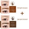 Eyebrow Pencil for Men, Beginners, Long-Lasting, Waterproof, Non-Fading, Sweat-Proof, Four-Pronged Eyebrow Pencil for Lazy Men, Beginners
