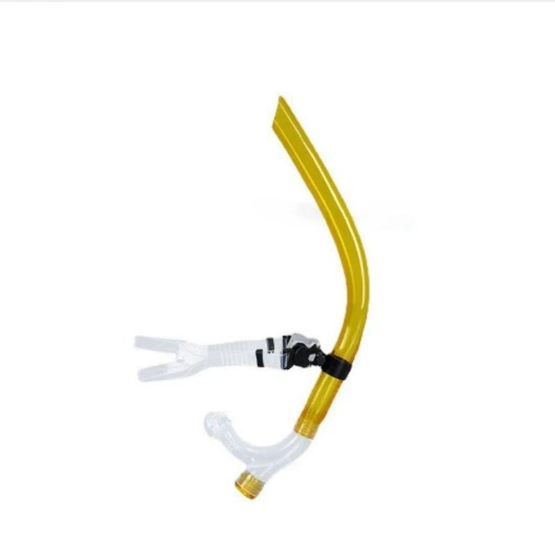 Long Distance Swim Training Front Mounted Snorkel Durable Diving Breathing Tube for Adult Water Activity