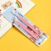 Stainless Steel Straight Curved Tweezers Colorful Pink Blue Purple Diy Eyelash Tweezer Nail Art Sticker Rhinestones Picking Tool