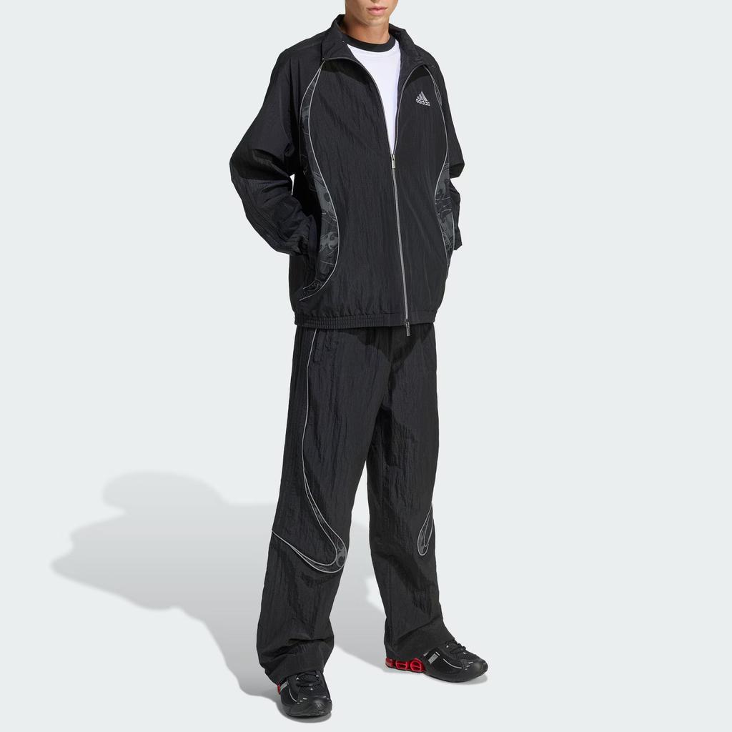 Adidas Track SS25 Teamgeist Top Adilenium Season 4 Series Sports Loose Fit Zip Jacket Men Jacket KF8519