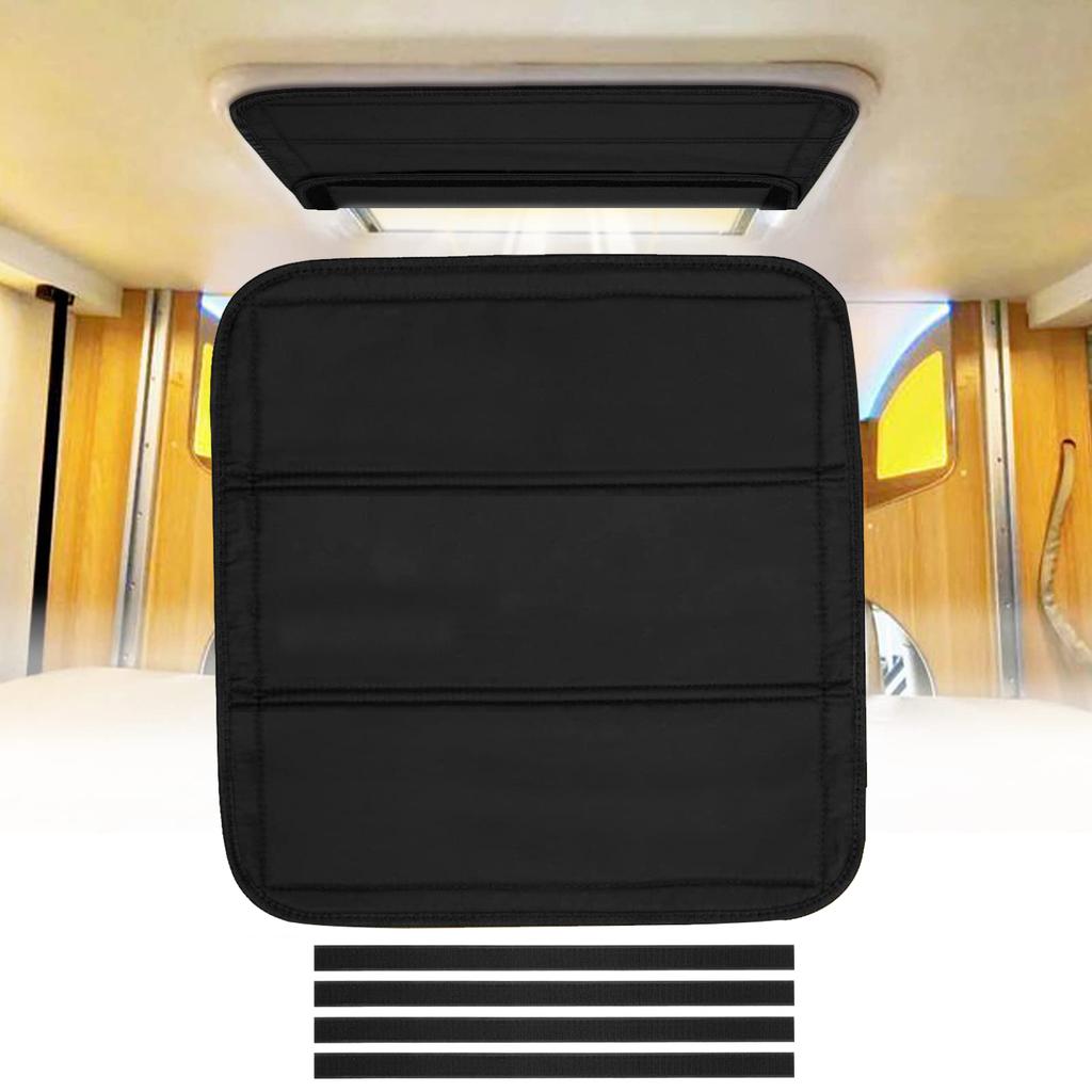 RV Vents Skylight Insulator Cover Waterproof Blackout Covers, For Campers Travel Trailers Foldable Sun Shade 41cm X