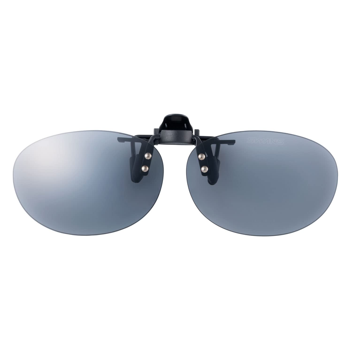 

Swans Sports Sunglasses SMK Made in Japan with Polarized Smoke Fits Over Glasses Clip-On SCP-24 Lenses,
