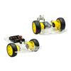 2WD Smart Robot Car Kit DIY Chassis Line Following Toy for Kids with Educational Electronic Components Low Cost Starter Set