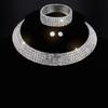 Fashion Jewelry Full Diamond Rhinestone Multi-layer Multi-row Collar Bridal Crystal Collar Short Collar Necklace