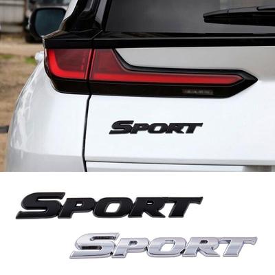 SPORT General Motors Plechové písmeno karoserie Samolepky na upravené auto Zadní Personalizované dekorativní samolepky Krytí škrábanců