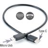 Type C To Micro USB Cable Fast Charging USB Type-C Adapter Cord for Samsung  MacBook Pro OTG Mobile Phone Micro USB Cable