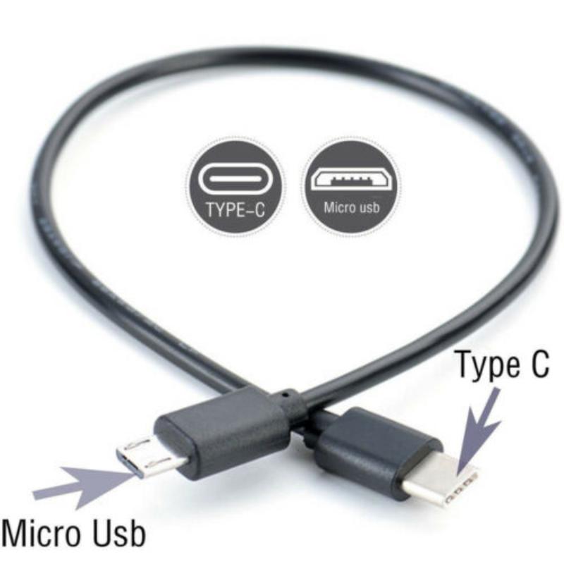 Type C To Micro USB Cable Fast Charging USB Type-C Adapter Cord for Samsung  MacBook Pro OTG Mobile Phone Micro USB Cable